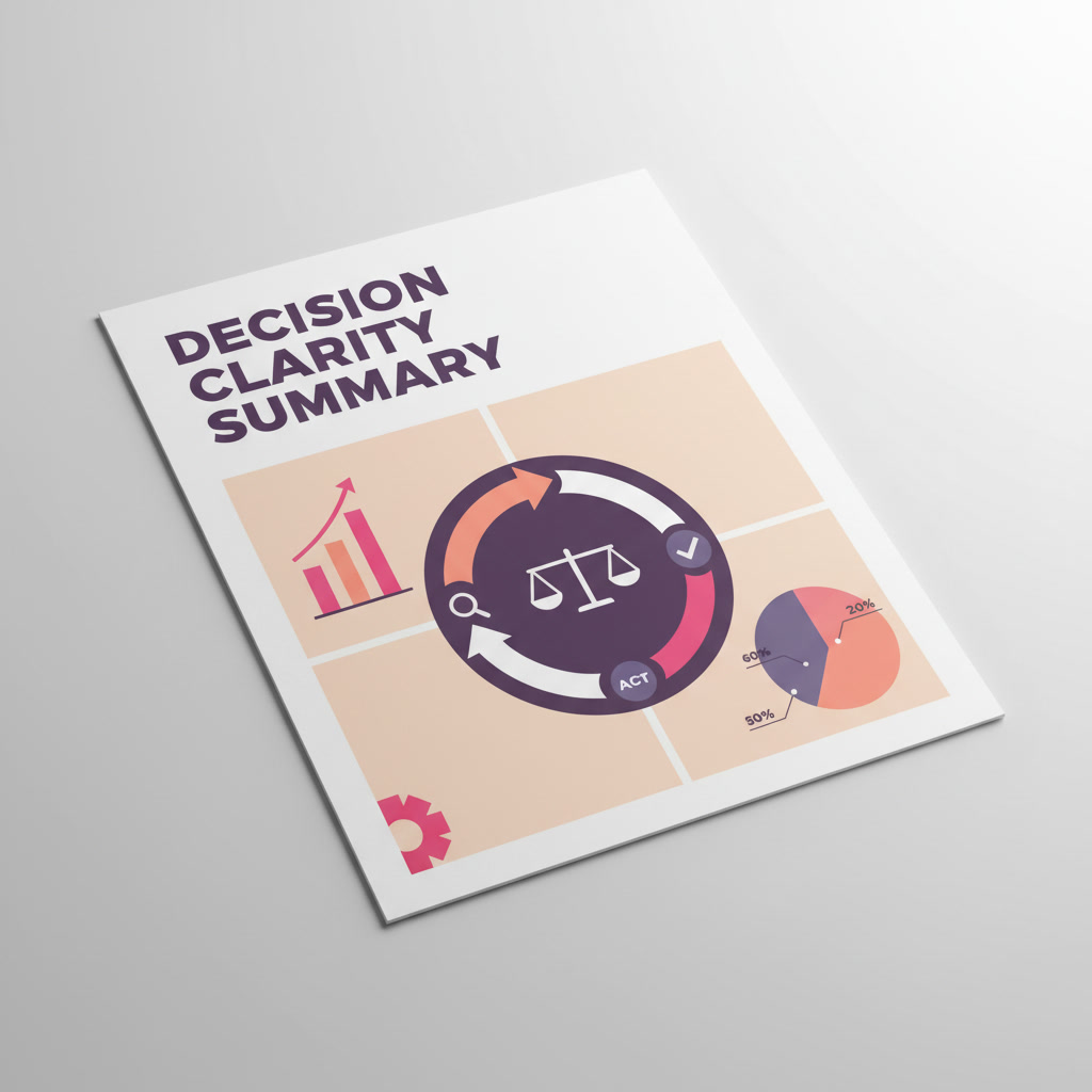 Decision Clarity Summary file